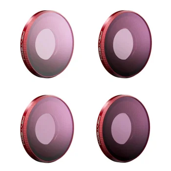 PGYTECH ND Filter Set (ND 8 16 32 64) for DJI Osmo Action 3 P-32C-012
