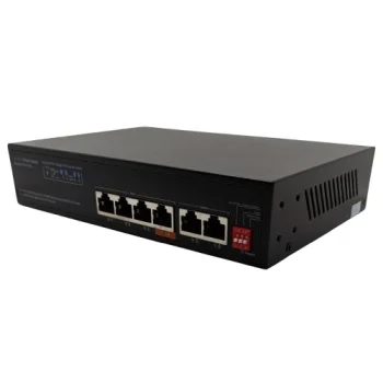 PoE slēdzis 4x Gigabit PoE + 2x Gigabit Uplink, 65W