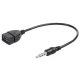 Maclean MCTV-693 USB ligzda uz 3.5mm Jack spraudni adapteris OTG