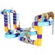 Magnetic Building Blocks - Racing Track with Cars, 129 Pieces