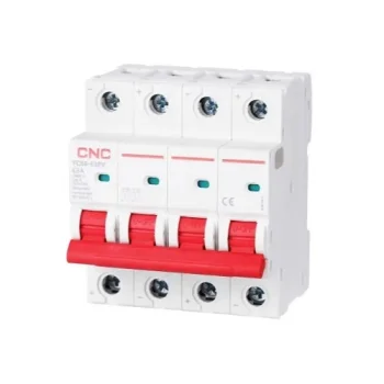 DC автоматический выключатель 4P, 63A, Cat.A, 1000V DC, 6kA
