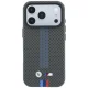 BMW telefona vāciņš iPhone 18 Pro / 17 Pro M Quadrille Kevlar MagSafe, tumši pelēks