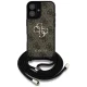 Guess 4G Big Logo Cord Strap Crossbody vāciņš Apple iPhone 16 Brūns