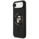 Karl Lagerfeld silikona Karl&Choupette Ring MagSafe maciņš iPhone 17 Air – melns | Phone Case Cover
