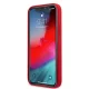 Guess Peony Collection silikona vāciņš Apple iPhone 12 Pro Max, sarkans