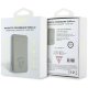Guess Grained Triangle Power Bank with MagSafe 5000mAh 15W USB-C - Beige