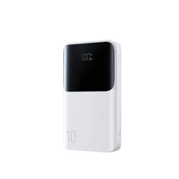 Joyroom JR-QP191 Mini Ārējais Akumulators 10000mAh 22.5W ar LED Ekrānu - Balts