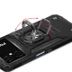 Чехол Wozinsky Ring Armor для Samsung Galaxy A03 с кольцом-подставкой, черный