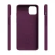 Чехол Etteri Silicone Mag для iPhone 15 Pro 6.1\" с MagSafe, темно-вишневый