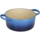Le Creuset Signature apaļš čuguna katls 18 cm, 1,8 l, zils