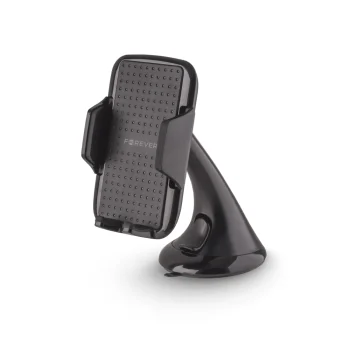 Forever CH-100 Telefona Turētājs Ar Piesūkni Vejstiklam, Melns | Car Holder Suction Mount For Phone