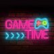 Forever Light Neon PLEXI LED GAME TIME dekoratīvā gaisma, Daudzkrāsains