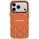 MagSafe Vāciņš Karl Lagerfeld iPhone 17 Pro Oranžs | Phone Case Cover