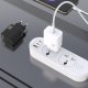 Сетевое зарядное устройство Dudao A27CEU PD 25W GaN SB-C с кабелем USB-C – белое