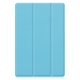 Samsung Galaxy Tab A8 10.5 (2021) (2022) (SM-X200/X205) Trifold Stand PU Leather Hard Protective Cover Case, Sky Blue