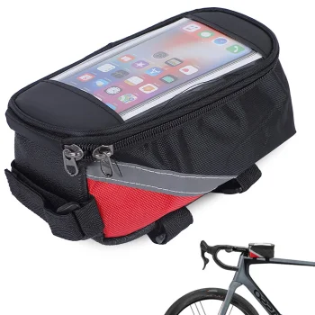 Водонепроницаемая Велосипедная Сумка Pannier Держатель Телефона...