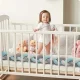 Бортик в кроватку Ricokids 2 м, сине-серый