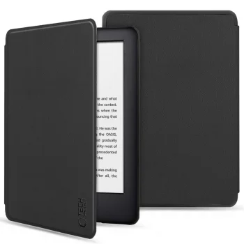 Tech-Protect SmartCase atverams vāciņš Kindle 11 (2022), melns