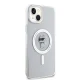 Чехол Karl Lagerfeld для iPhone 15 Plus IML Choupette MagSafe, прозрачный