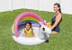Intex Unicorn piepūšamais baseins bērniem ar jumtiņu, 127x102x69 cm
