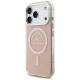Чехол Karl Lagerfeld IML Karl RSG Logo MagSafe для iPhone 17 Pro, Розовый