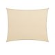 Plonos 488501 Rectangular Sun Shade Sail 3x4m, Beige
