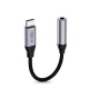 Адаптер Tech-Protect Ultraboost USB-C на Mini Jack 3.5 мм DAC, темно-серый
