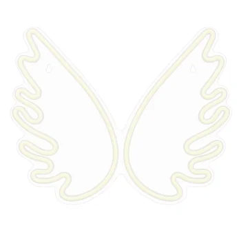 Forever Light PLEXI LED Neons Spārni, Balts