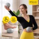 Svaru bumbas pilatesam 4FIZJO Toning Ball 2 x 0,5 kg, pelēkas