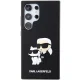 Samsung Galaxy S24 Ultra (SM-S928) Karl Lagerfeld 3D Rubber Karl & Choupette Cover Case, Black | Telefona Vāciņš...