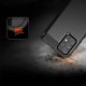 Carbon Case for Samsung Galaxy A72 4G, Flexible TPU Protective Cover, Black