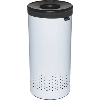 Корзина для белья Brabantia, 35 л, белый / темно-серый