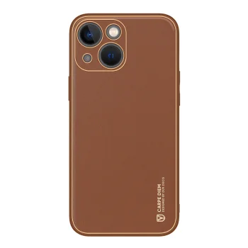 Dux Ducis Yolo vāciņš iPhone 14 Plus tālrunim, brūns