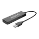 USB-A хаб Orico FL01 на 4 порта USB 2.0, черный