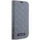 Чехол-книжка Karl Lagerfeld для iPhone 14 Pro Max Saffiano Monogram, серебристый