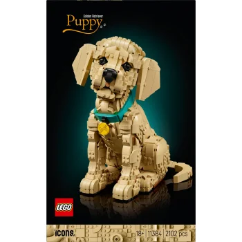 Конструктор LEGO Icons 11384 Golden Retriever Puppy