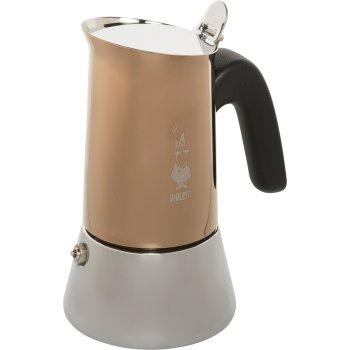 Bialetti New Venus 4 Tašu Espresso Kafijas Kanna, Indukcijai, Vara
