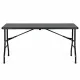 Saliekams dārza un banketu galds MultiGarden 153x70 cm, melns