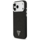 Guess Glitter Triangle Logo MagSafe Phone Case Cover iPhone 17 Pro Max - Black