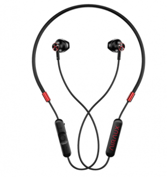 BlitzWolf AA-NH2 Neckband Bluetooth Magnetic Sport Earphones, Black | Bezvadu ap Kaklu Liekamas Austiņas Ausis