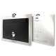 Karl Lagerfeld 16\" Laptop Sleeve Saffiano Monogram Choupette, Black