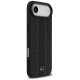 Чехол Mercedes Leather Laurel Leaves Stripes MagSafe для iPhone 17 Air, Черный