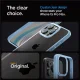 Чехол Spigen для iPhone 15 Pro Max Crystal Hybrid, прозрачно-синий