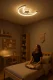 LED Ceiling Light for Kids Room Moon, Dimmable with Remote, White