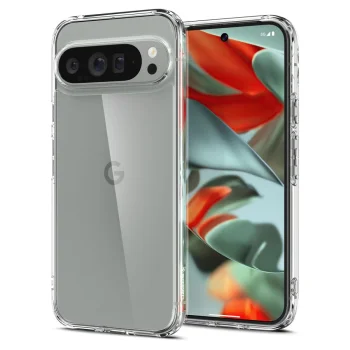 Google Pixel 9 Pro XL Spigen Ultra Hybrid Case Cover, Crystal Clear | Чехол Кабура Кейс Бампер...