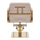 Gabbiano Porto Hairdressing Chair with Gold Base, Beige