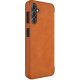 Samsung Galaxy A14 5G (SM-A146) / 4G (SM-A145F/DSN) Nillkin Qin Leather Book Case Cover, Brown | Чехол...