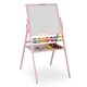 Ricokids Double-Sided Magnetic Art Easel for Kids, Pink
