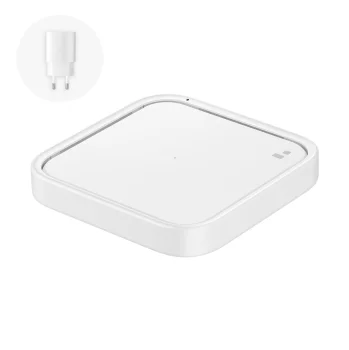 Samsung EP-P2400TWEGEU bezvadu lādētājs 15W ar tīkla adapteri, balts