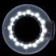 Косметологическая LED лампа-лупа Activeshop S5 со штативом, 5 диоптрий